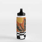 Vintage Poppy plaid Water Bottle Gallery Image 3