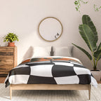 Vintage Poppy plaid Comforter Gallery Image 3