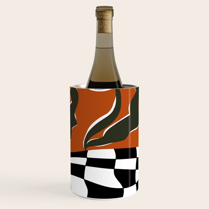 Vintage Poppy plaid Wine Chiller Gallery Image 3