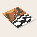 Vintage Poppy plaid Notebook Gallery Image 2