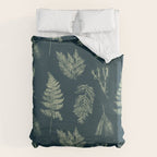Hammond in Emerald Green Duvet Cover Gallery Image 6