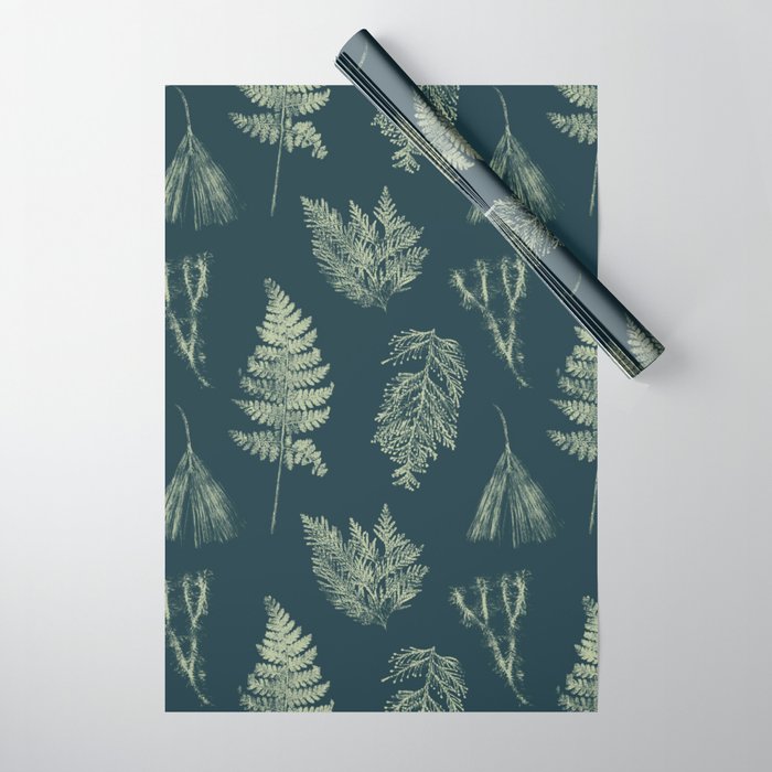 Hammond in Emerald Green Wrapping Paper Gallery Image 1