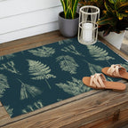 Hammond in Emerald Green Outdoor Rug Gallery Image 2