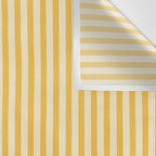 Fine Stripe Narrow Vertical Pinstripe Pattern in Coastal Italian Lemon Yellow Wall Tapestry Gallery Image 3