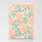 Modern floral blooms P3 Stationery Card Gallery Image 2