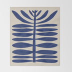 One Hundred-Leaved Plant #1 Throw Blanket Gallery Image 2
