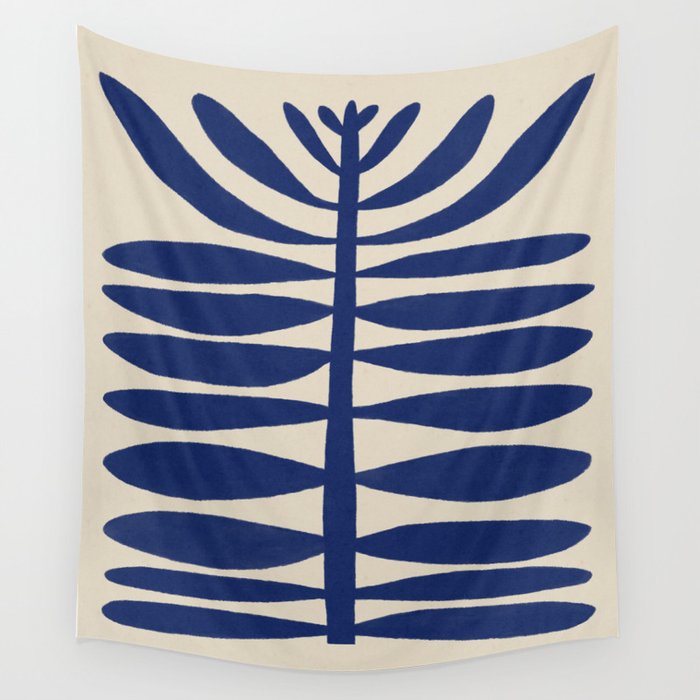 One Hundred-Leaved Plant #1 Wall Tapestry Gallery Image 1