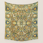 Safavid 'Polonaise' 17th Century Persian Carpet Print Wall Tapestry Gallery Image 4