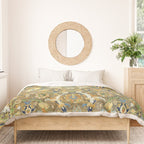 Safavid 'Polonaise' 17th Century Persian Carpet Print Duvet Cover Gallery Image 3