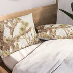 Pale Desert 2 - Joshua Tree Cactus Landscape Photography Pillow Sham Gallery Image 2