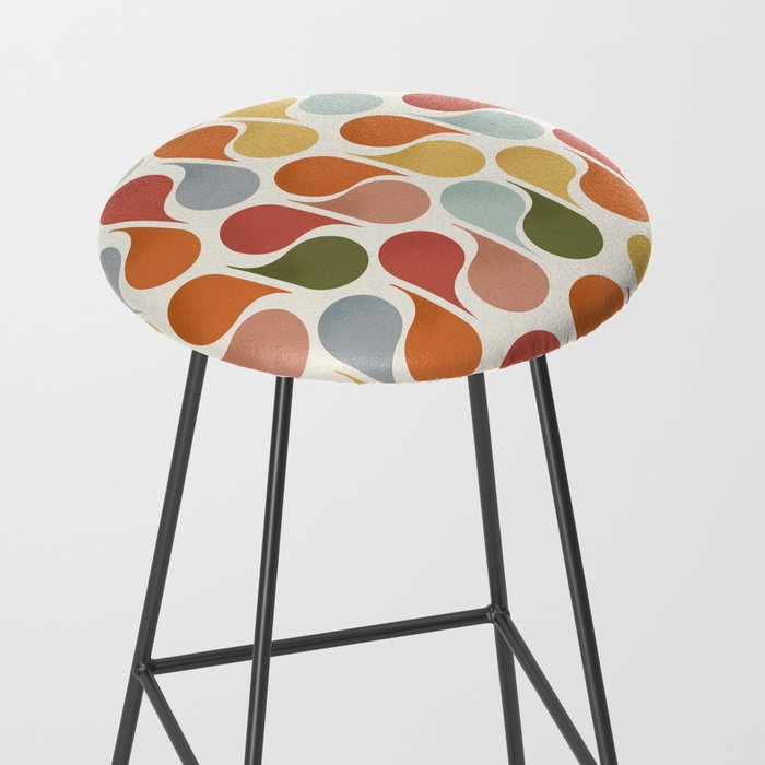 retro pattern no4 Stool Gallery Image 2