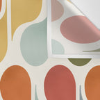 retro pattern no4 Wall Tapestry Gallery Image 3