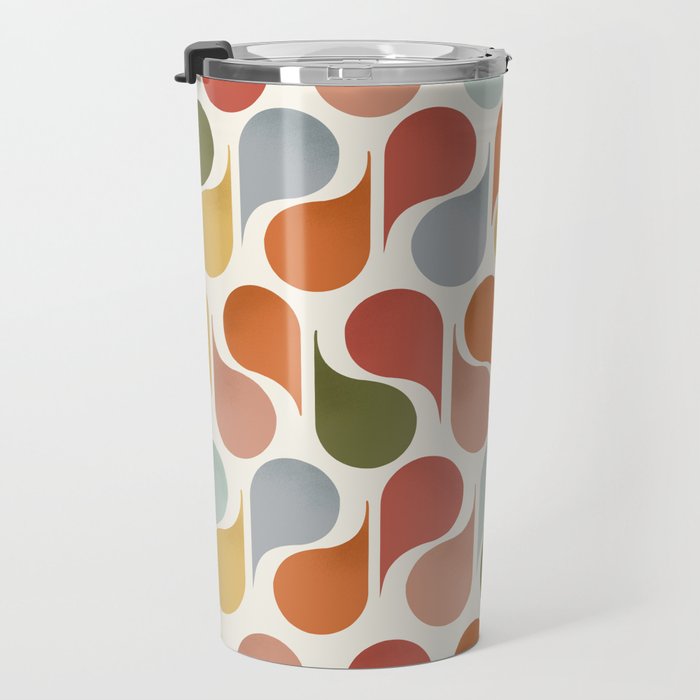 retro pattern no4 Travel Mug Gallery Image 3