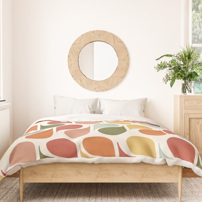 retro pattern no4 Duvet Cover Gallery Image 3