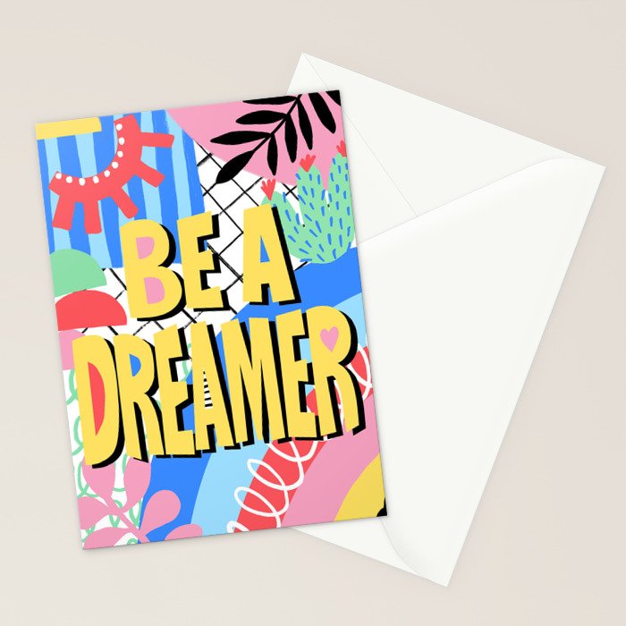 Be A Dreamer Stationery Card Gallery Image 2