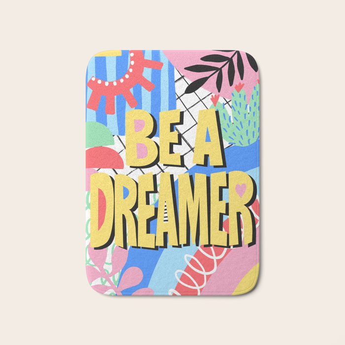 Be A Dreamer Bath Mat Gallery Image 1