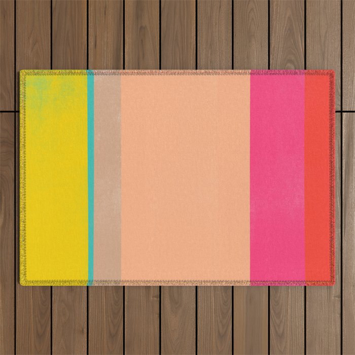 stripe study 39 Outdoor Rug Gallery Image 1