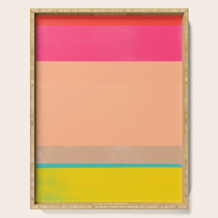 stripe study 39 Serving Tray Gallery Image 1