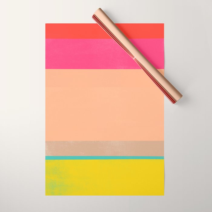 stripe study 39 Wrapping Paper Gallery Image 1