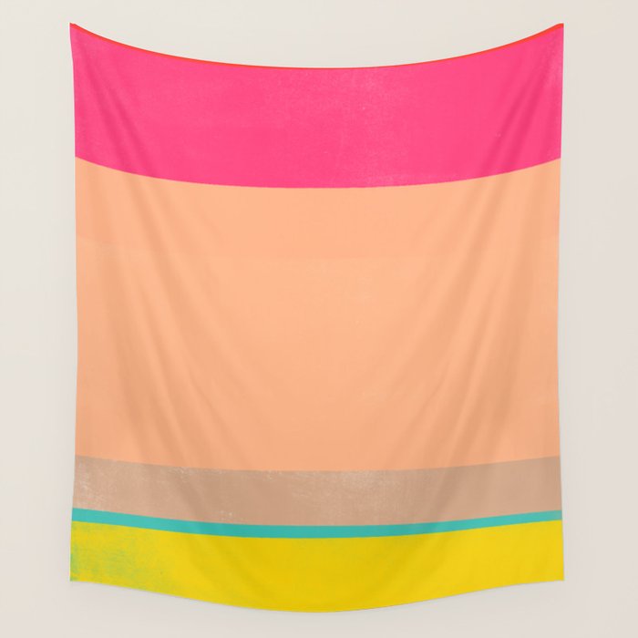 stripe study 39 Wall Tapestry Gallery Image 1