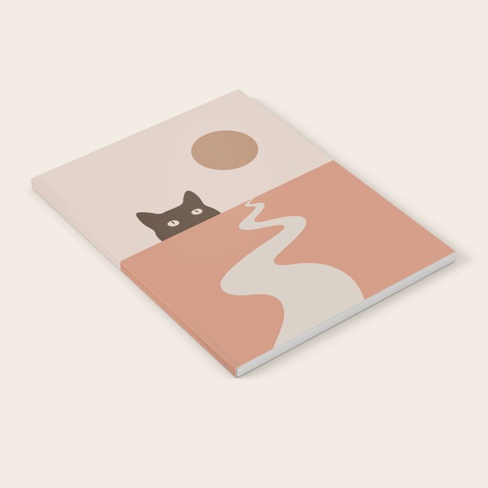 Cat Landscape 16 Notebook Gallery Image 2