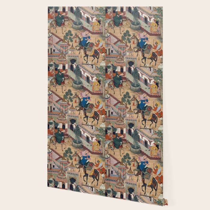 Antique Persian Art Wallpaper Gallery Image 2