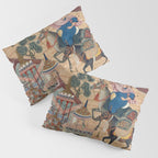 Antique Persian Art Pillow Sham Gallery Image 3