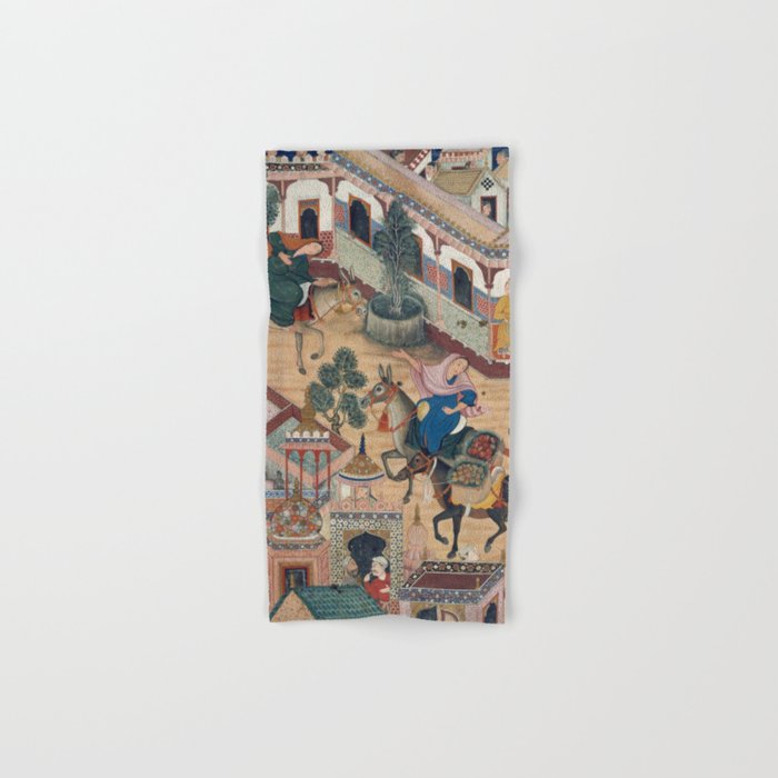 Antique Persian Art Bath Towel Gallery Image 1