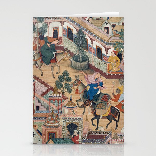 Antique Persian Art Stationery Card Gallery Image 1