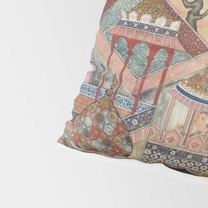 Antique Persian Art Pillow Sham Gallery Image 4