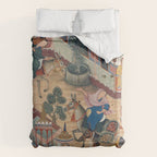 Antique Persian Art Duvet Cover Gallery Image 6