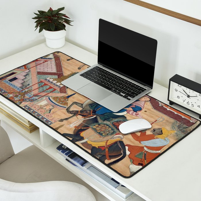 Antique Persian Art Desk Mat Gallery Image 2