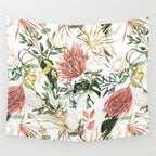 Bohem tropical bloom 003 Wall Tapestry Gallery Image 4