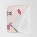 Squids Throw Blanket Gallery Image 3