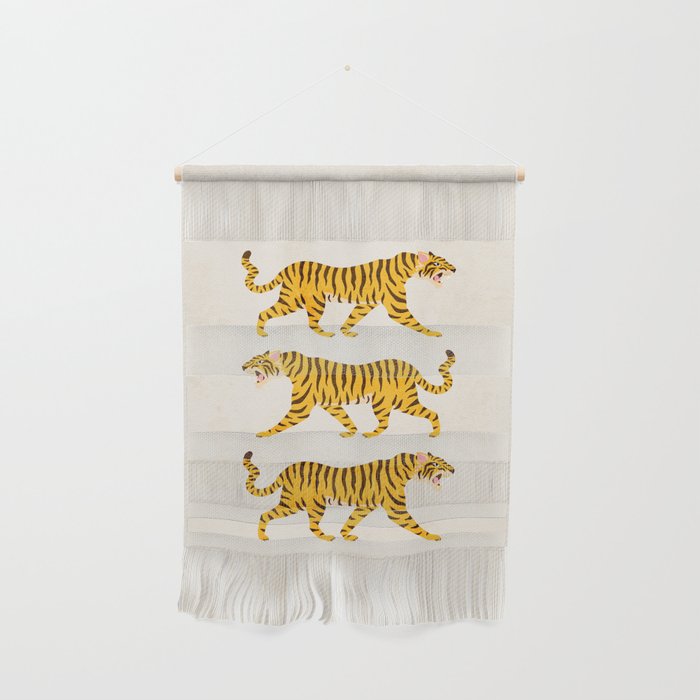 Fierce: Golden Tiger Edition Wall Hanging Gallery Image 1