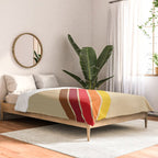Papaow - Classic 70s Vintage Style Retro Summer Stripes Comforter Gallery Image 2
