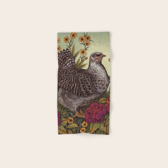 Rose Hen Bath Towel Gallery Image 1