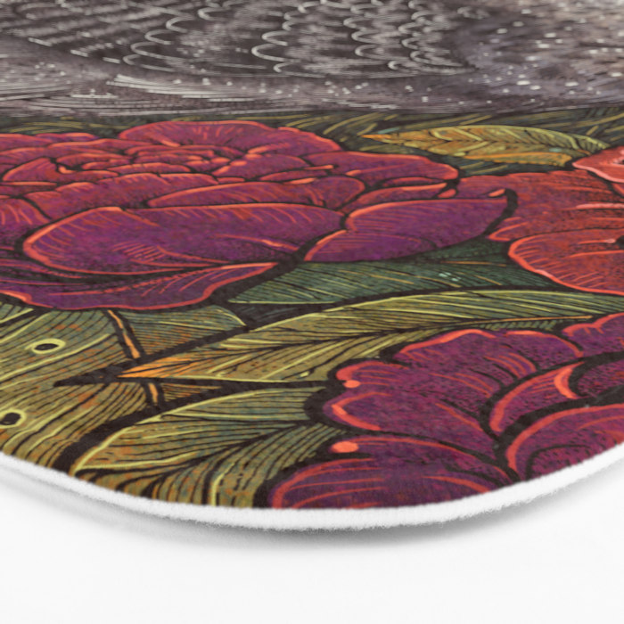 Rose Hen Bath Mat Gallery Image 3