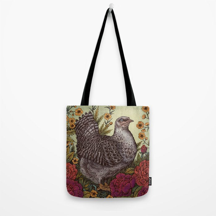 Rose Hen Tote Bag Gallery Image 2
