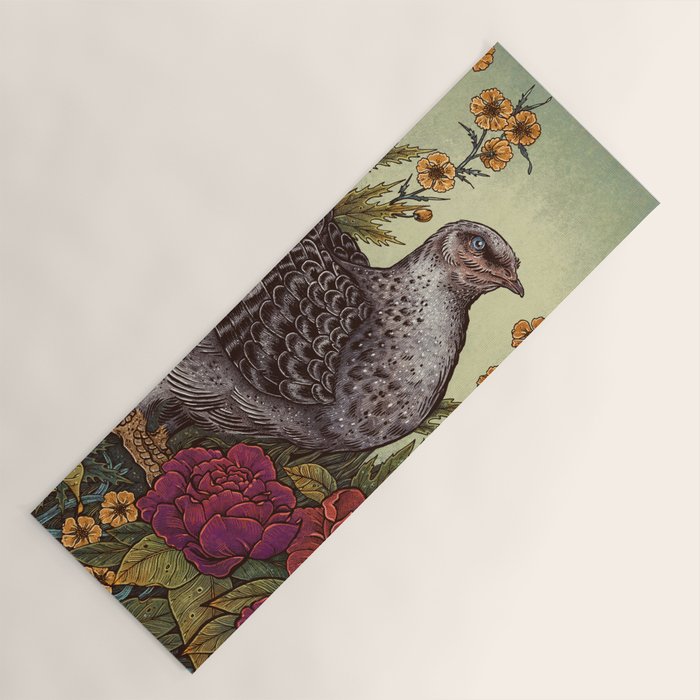 Rose Hen Yoga Mat Gallery Image 1