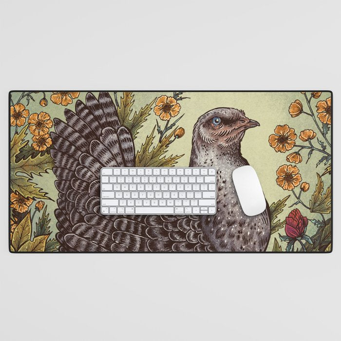 Rose Hen Desk Mat Gallery Image 1