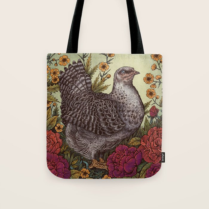 Rose Hen Tote Bag Gallery Image 1