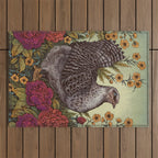 Rose Hen Outdoor Rug Gallery Image 1