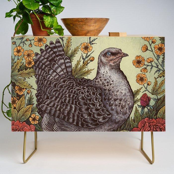 Rose Hen Credenza Gallery Image 1