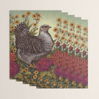 Rose Hen Wrapping Paper Gallery Image 3
