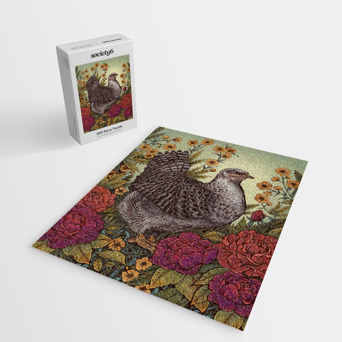 Rose Hen Jigsaw Puzzle Gallery Image 2