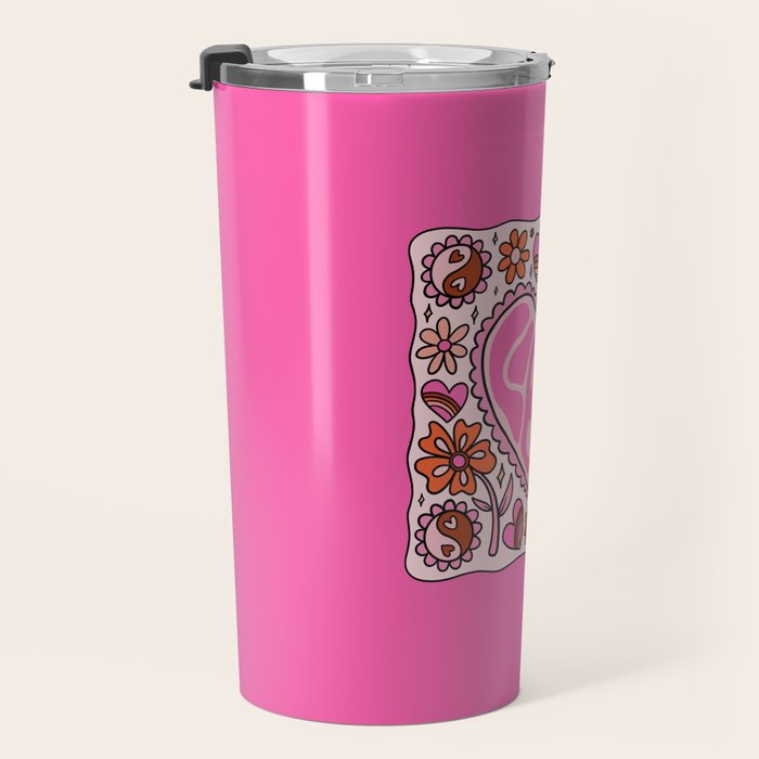 Libra Heart Travel Mug Gallery Image 3