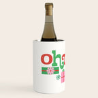 Oh What Fun - Red and Green Wine Chiller Gallery Image 2