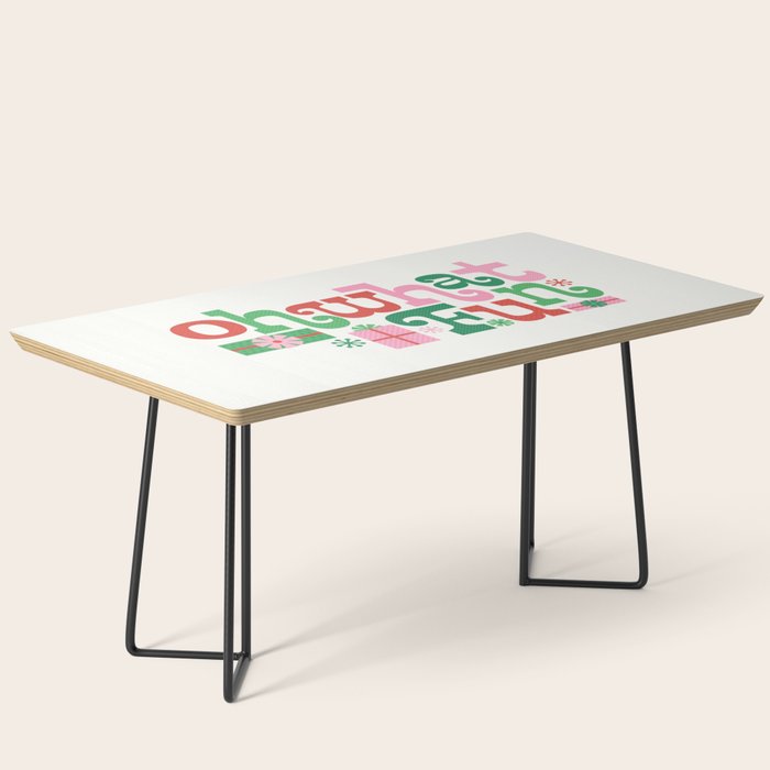 Oh What Fun - Red and Green Coffee Table Gallery Image 1