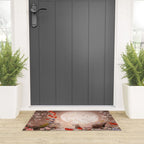 Chinoiserie Moonlight Sakura Garden Welcome Mat Gallery Image 3
